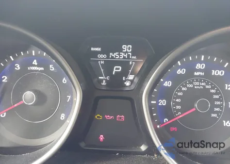 2013 Hyundai Elantra Limited from USA, damaged, VIN 5NPDH4AE1DH228786